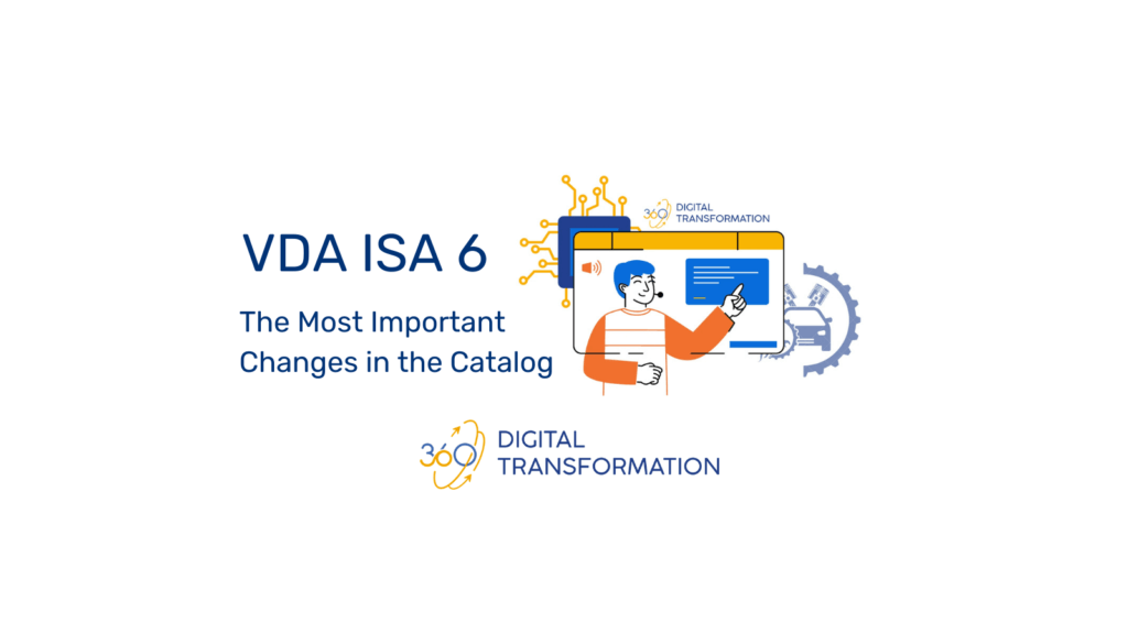 VDA ISA 6 - The Most Important Changes in the Catalog